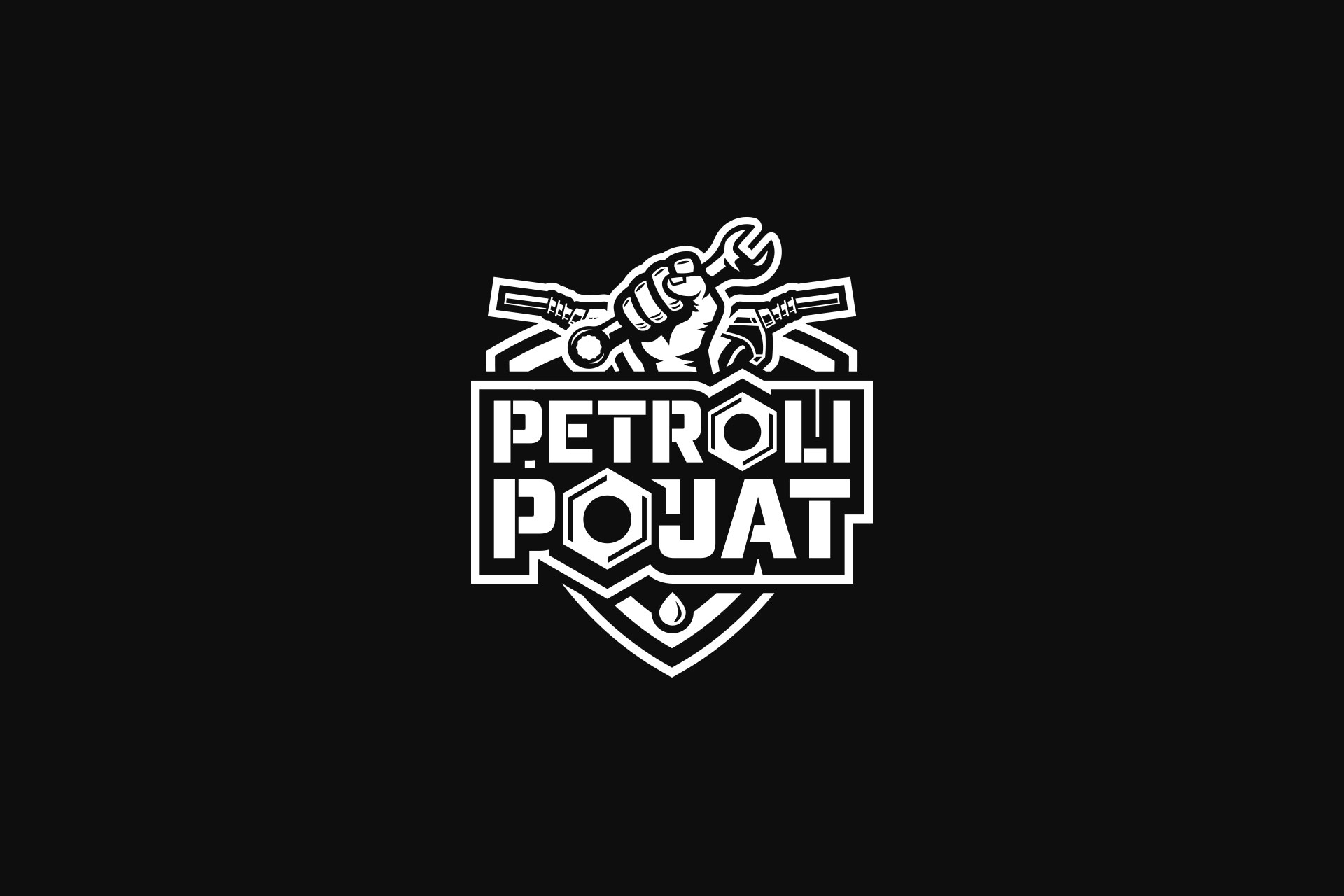 Petrolipojat logo suunnittelu
